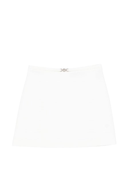 VERSACE - Double wool crêpe mini skirt