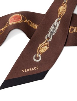 VERSACE - Silk twill ribbon