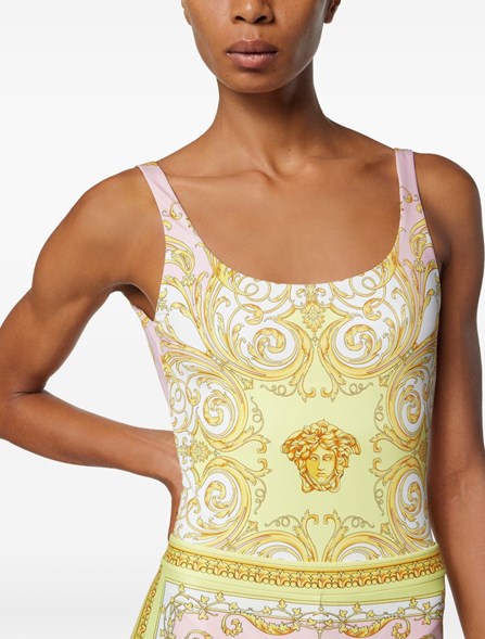 VERSACE - Printed one-piece swimsuit