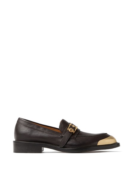 VERSACE - Leather loafers