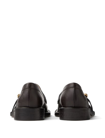 VERSACE - Leather loafers