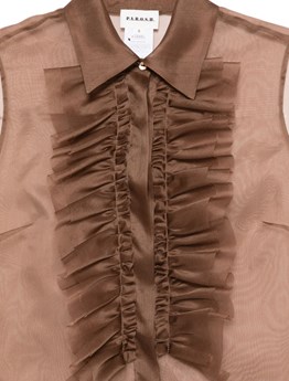 P.A.R.O.S.H. - ORGANZA BLOUSE