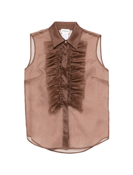 P.A.R.O.S.H. - ORGANZA BLOUSE