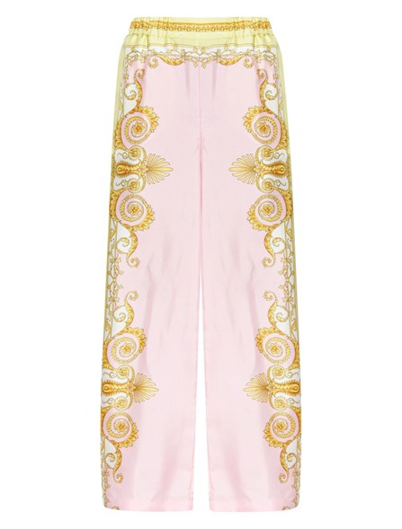 VERSACE - Silk twill pants