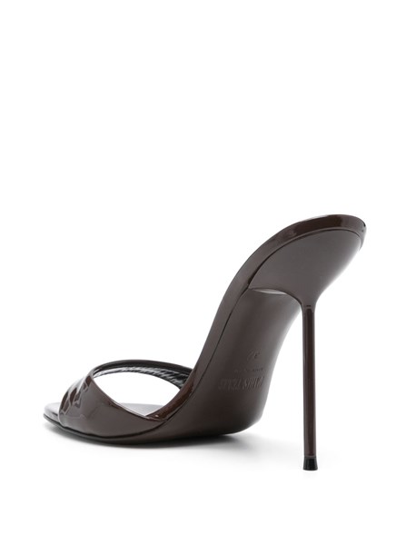 PARIS TEXAS - PATENT SANDALS