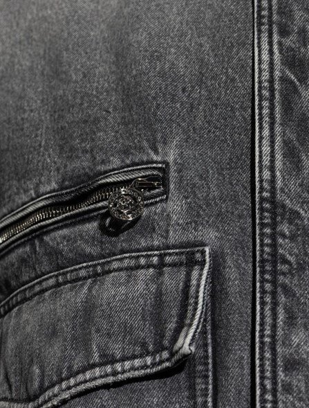VERSACE - DENIM BOMBER JACKET