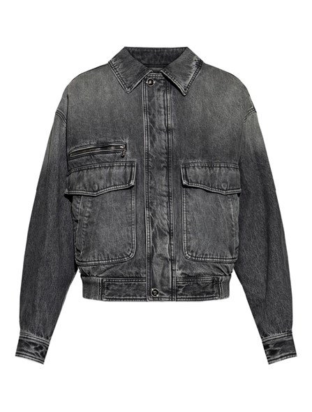 VERSACE - DENIM BOMBER JACKET