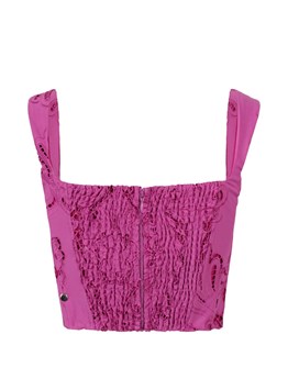 GIUSEPPE DI MORABITO - Embroidered bustier