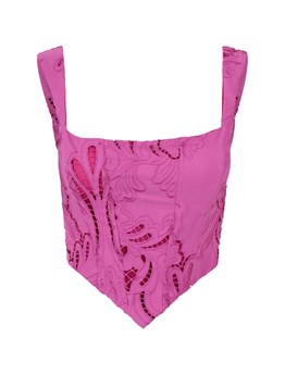 GIUSEPPE DI MORABITO - Embroidered bustier