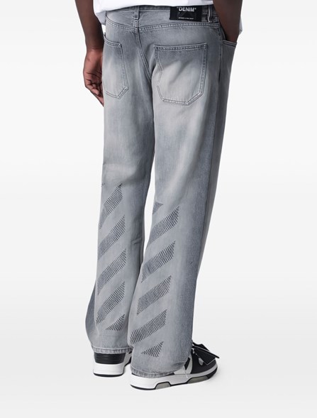 OFF-WHITE - 'DIAG' JEANS