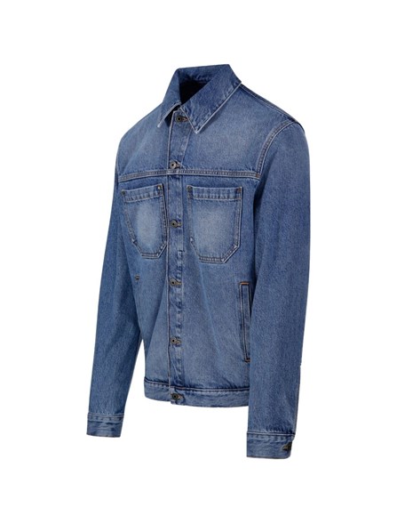 OFF-WHITE - 'LOGO' DENIM JACKET