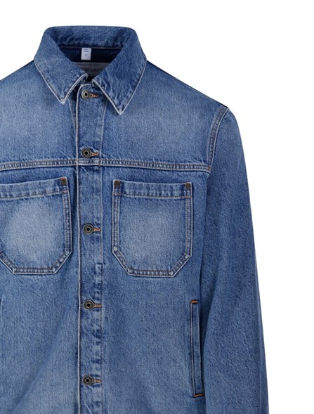 OFF-WHITE - 'LOGO' DENIM JACKET