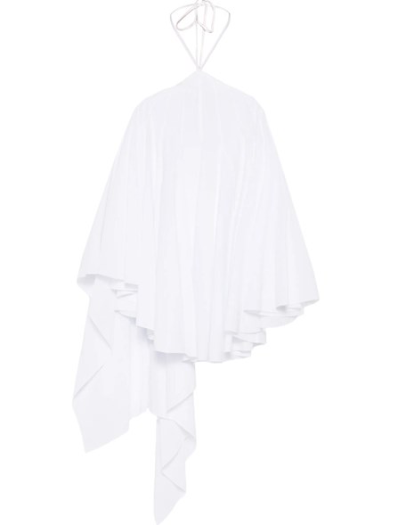 JACQUEMUS - Abito asimmetrico a trapezio.