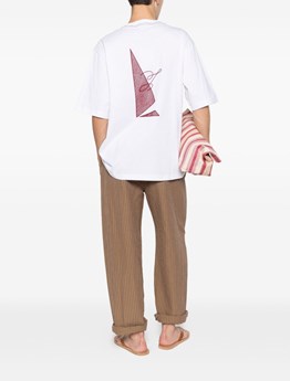 JACQUEMUS - T-shirt in jersey di cotone