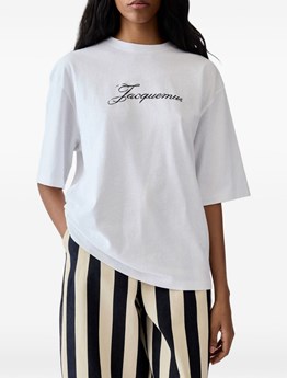 JACQUEMUS - T-shirt con logo 