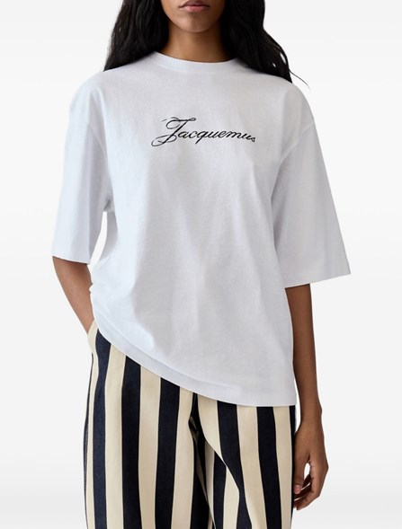 JACQUEMUS - T-shirt con logo 