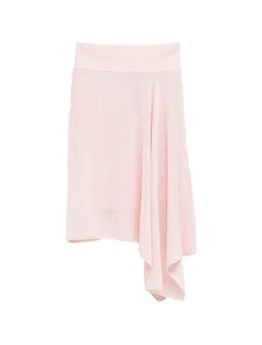 JACQUEMUS - Gonna asimmetrica in maglia