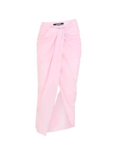 JACQUEMUS - Asymmetrical sarong skirt