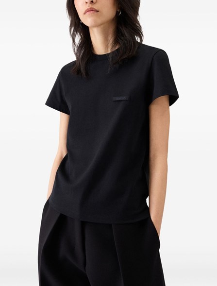JACQUEMUS - Grosgrain T-shirt with logo