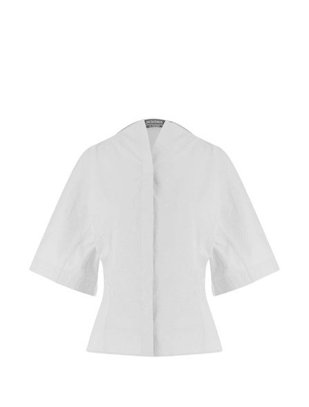 JACQUEMUS - Cotton poplin shirt