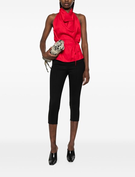 JACQUEMUS - Pantaloni Capri con corsetto