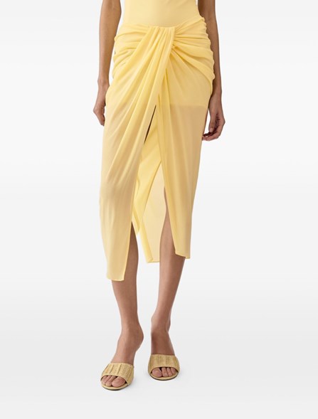 JACQUEMUS - Gonna pareo asimmetrica