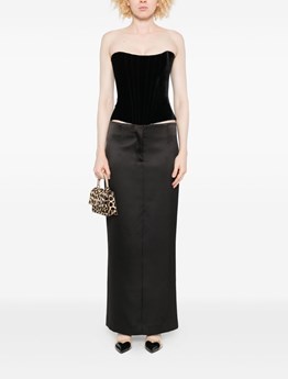 RAQUEL DINIZ - Velvet bustier