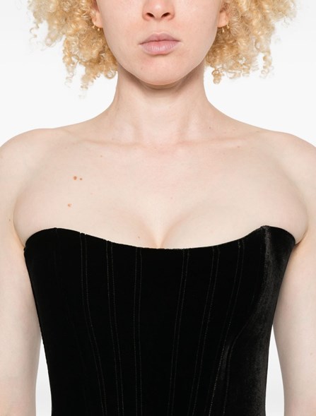 RAQUEL DINIZ - Velvet bustier