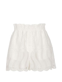 RAQUEL DINIZ - Shorts in pizzo