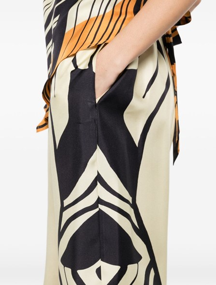 RAQUEL DINIZ - Pantaloni in seta