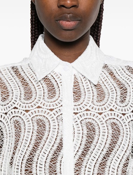 RAQUEL DINIZ - Camicia in pizzo