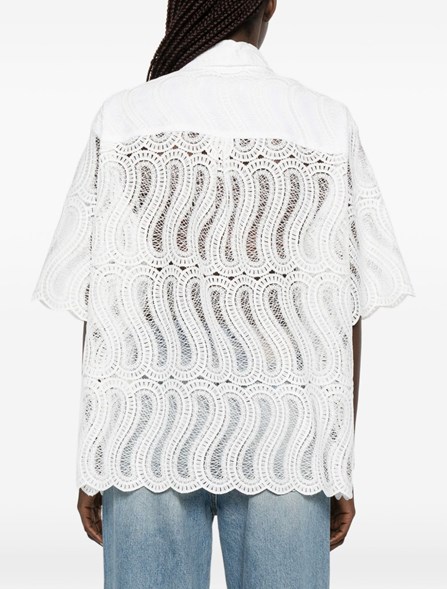 RAQUEL DINIZ - Camicia in pizzo