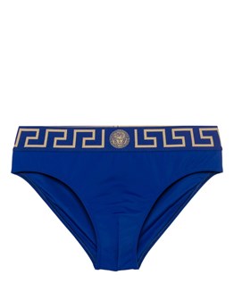 VERSACE - SLIP MARE CON GRECA LOGO