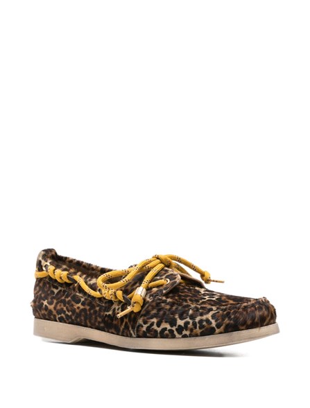 GOLDEN GOOSE DELUXE BRAND - ANIMALIER LOAFERS