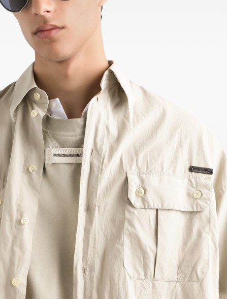 DOLCE & GABBANA - SHIRT WITH POCKETS