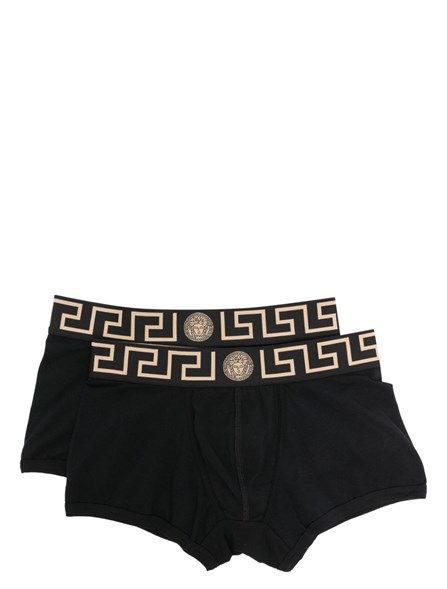 VERSACE - GREEK LOGO BOXER SHORTS (2-PACK)
