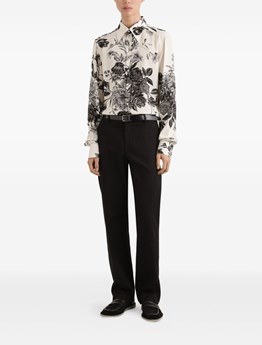 DOLCE & GABBANA - SILK SHIRT