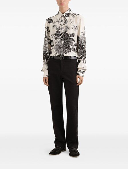 DOLCE & GABBANA - SILK SHIRT