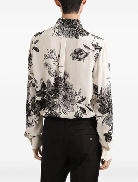 DOLCE & GABBANA - SILK SHIRT