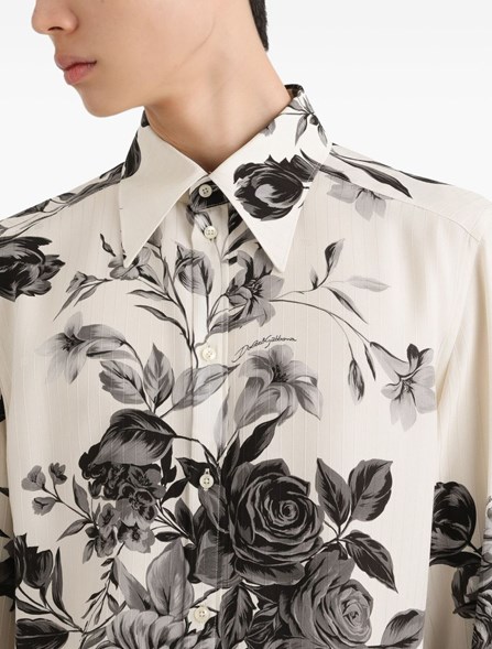 DOLCE & GABBANA - SILK SHIRT