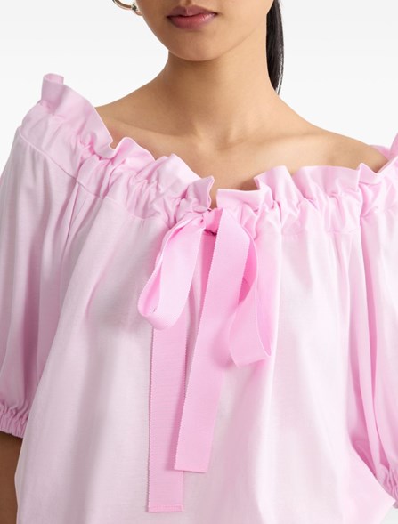 PATOU - Cotton jersey top