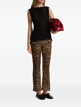 ALBERTA FERRETTI - Ribbed knit top