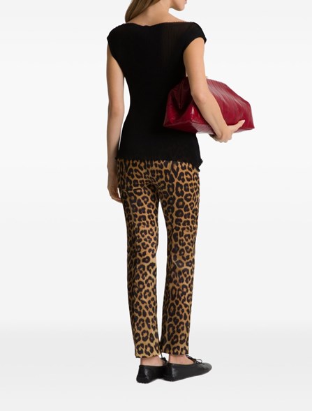 ALBERTA FERRETTI - Ribbed knit top