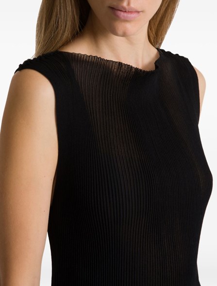 ALBERTA FERRETTI - Ribbed knit top