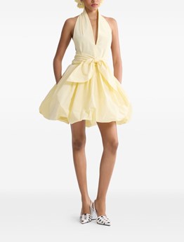 PATOU - Bloomer faille minidress