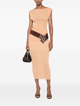 ALBERTA FERRETTI - Top in maglia a costine