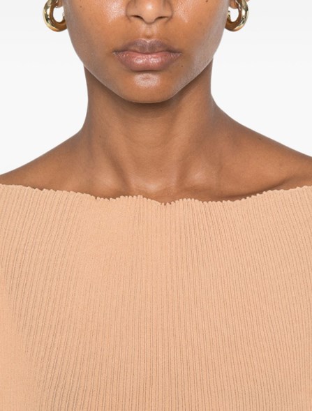 ALBERTA FERRETTI - Ribbed knit top