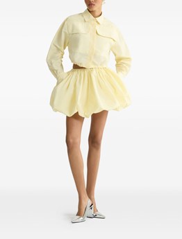 PATOU - Bloomer faille mini skirt