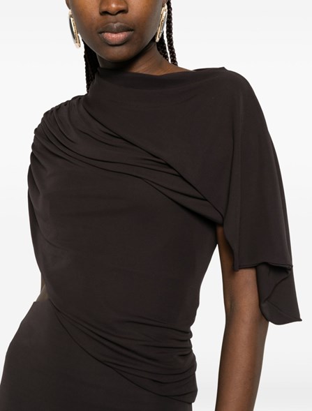 ALBERTA FERRETTI - Abito drappeggiato con cut-out