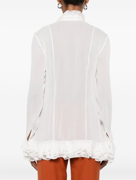ALBERTA FERRETTI - Camicia con ruches